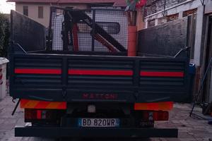 Nissan eco t 100 con gru ribaltabile trilaterale 