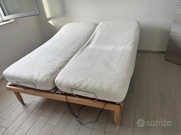 Letto ortopedico matrimoniale motorizzato Dorelan