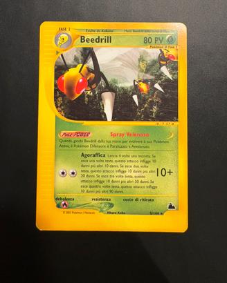 Beedrill skyridge ita 5/144 pokemon