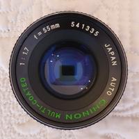 Chinon Multi-coated 1:1.7 55mm