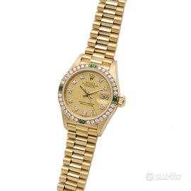 Rolex lady datejust president gold ref 69078