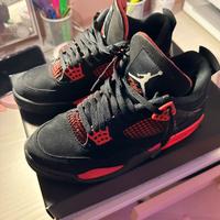 Jordan 4 retro rosse nere
