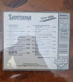 santana live usa cd 