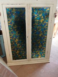 vetrina per nicchia da muro