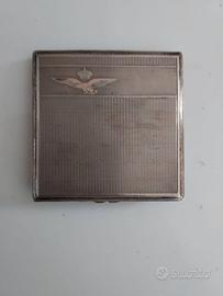 Portasigarette argento Regia aeronautica