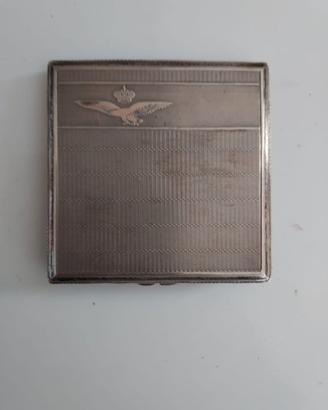 Portasigarette argento Regia aeronautica