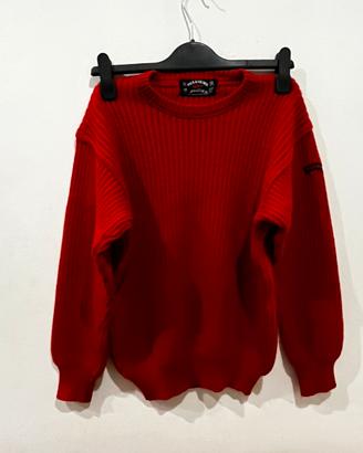 maglione rosso paul& shark
