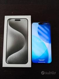IPhone 15 Pro max - Bianco 256gb