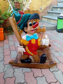 scrivania  dondolo e sgabello