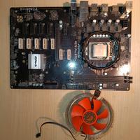 asrock q270 pro BTC + cpu + dissipatore DA TESTARE