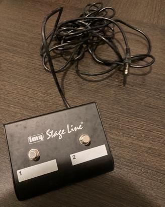 Stage line switch pedale chitarra o amplificatore