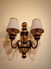 Coppia di eleganti applique da parete 