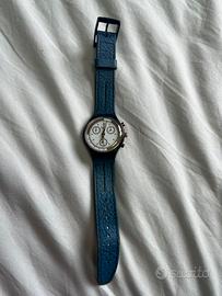 Swatch Chronograph vintage anni 90 blu – 22 jewels