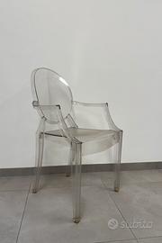 Kartell Louis Ghost Fumè Chiaro