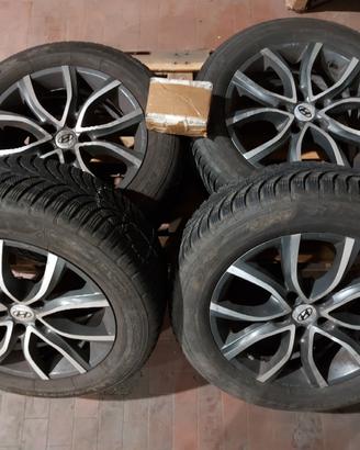 Cerchi in lega R17 con gomme da neve