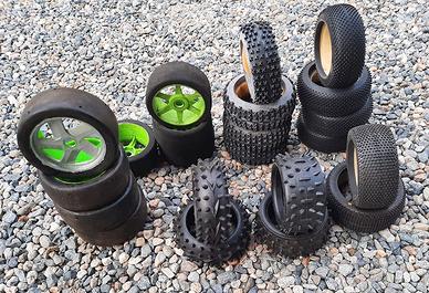 Gomme VINTAGE per automodelli RC