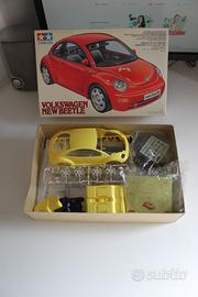 Tamiya 1/24 Volkswagen Vw New Beetle YELLOW Model 