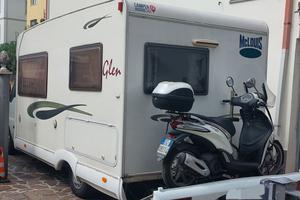 CAMPER MAC LUOUIS 262 CON PORTAMOTO ESTRAIBILE