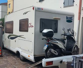 CAMPER MAC LUOUIS 262 CON PORTAMOTO ESTRAIBILE
