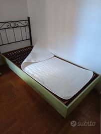 letto singolo con rete
