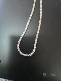 collana tennis zirconi