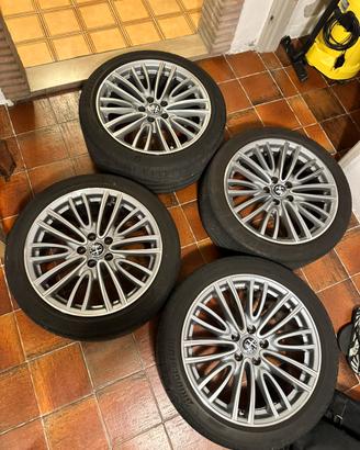 Cerchi alfa giulia 18 differenziati