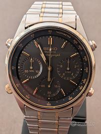 Crono Seiko Black Bond 7A28-7020
