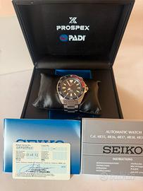 Seiko Prospero Padi Pepsi Ref SRPB99K1