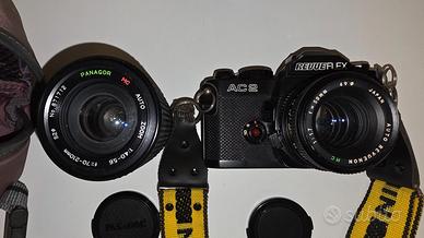 Revueflex AC2 analogica 2 obbiettivi e 2 custodie