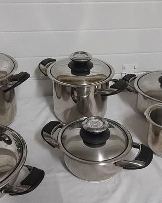 BATTERIA CUCINA PENTOLE BAVARIA