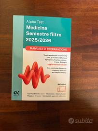 Alpha test medicina semestre filtro 2025-2026
