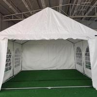 GAZEBO 10x4m PVC800 Palo rinforzato Professionale