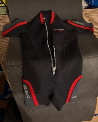 Cressi Shorty Playa 2.5 mm taglia M Kids