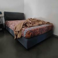 LETTO NATHALIE FLOU UNA PIAZZA E MEZZA 