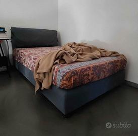 LETTO NATHALIE FLOU UNA PIAZZA E MEZZA 