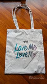 "Love Me Love Me" tote bag (ESCLUSIVA)