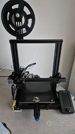 Ender 3 v2 come nuova e 4 bobbine di filo