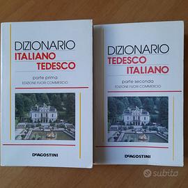 Coppia dizionari tascabili tedesco-italiano