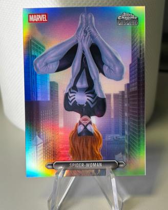 Topps Chrome Marvel 2026 - Spider-Woman fanfare