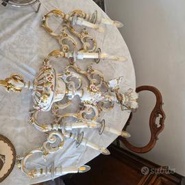 lampadario capodimonte 