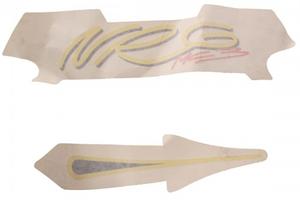 Coppia adesivi fianco posteriore Piaggio NRG MC3 e