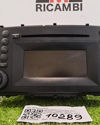 AUTORADIO MP3 MERCEDES CLC 1° Serie A2038703594 (