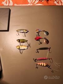 Lotto hardbait pesca spinning persico reale