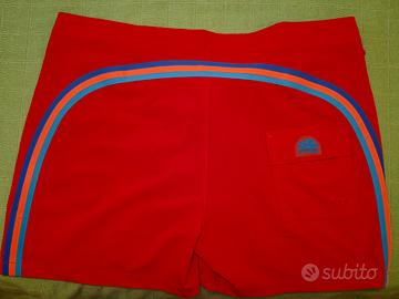Bermuda mare Sundek uomo rosso taglia 40 XL nuovo