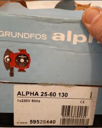 pompa grundfos alfa 25 -60 nuova 