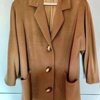 ELEGANTE Cappotto cammello sartoriale Vintage.