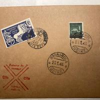 Busta affrancata SABE