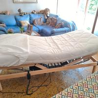 Letto singolo rete motorizzata