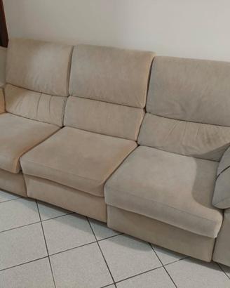 Divano Poltronesofà 3 posti relax elettrico 248cm