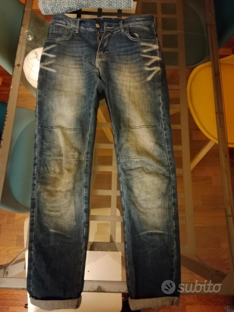 JEANS UOMO MOTO BERIK TG.31 CON PROTEZIONI NUOVI